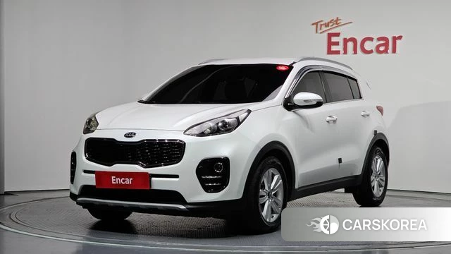 Kia Sportage 4th Generation 2018 Белый из Кореи