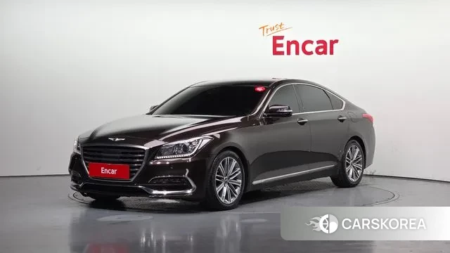 Genesis G80 2018 Коричневый из Кореи