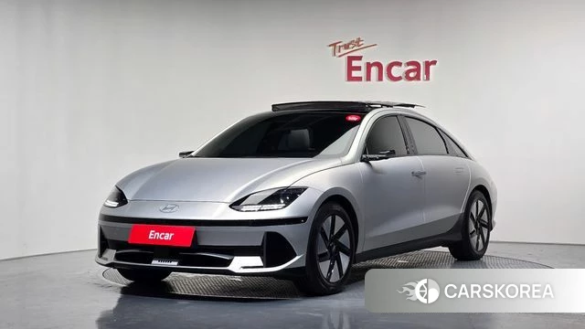 Hyundai Ionic 6 2023 Серебристо-серый из Кореи