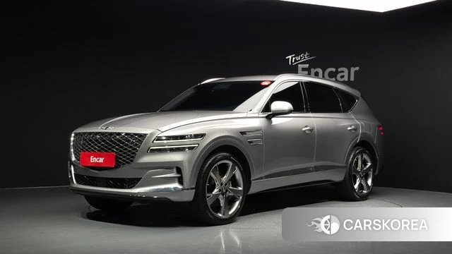 Genesis GV80 2021 Серебристо-серый из Кореи