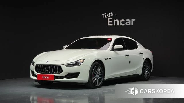 Maserati Ghibli 2018 Белый из Кореи