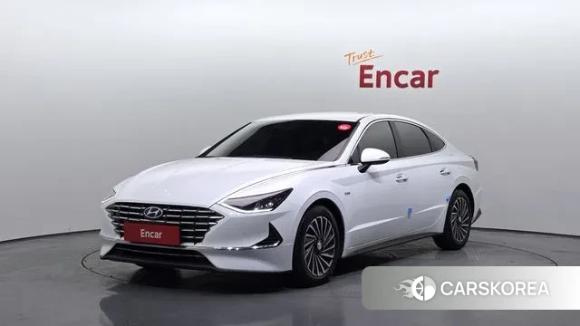 Hyundai Sonata Hybrid (DN8) 2019 Белый из Кореи
