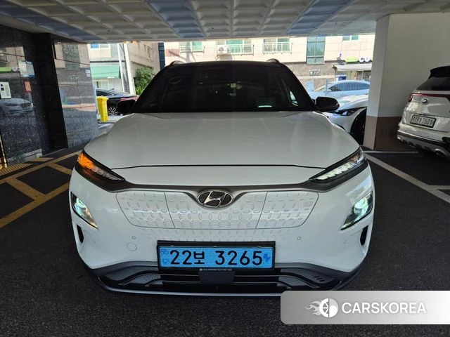 Hyundai Kona Electric 2020 Белый из Кореи