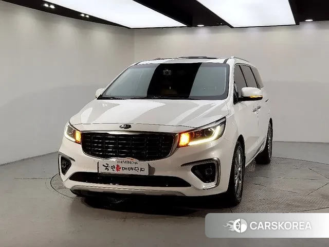 Kia The New Carnival 2020 Белый из Кореи