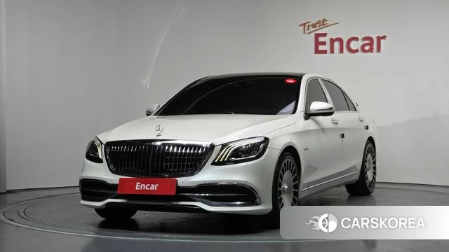 Mercedes-Benz S-Class W222 2020 Белый из Кореи
