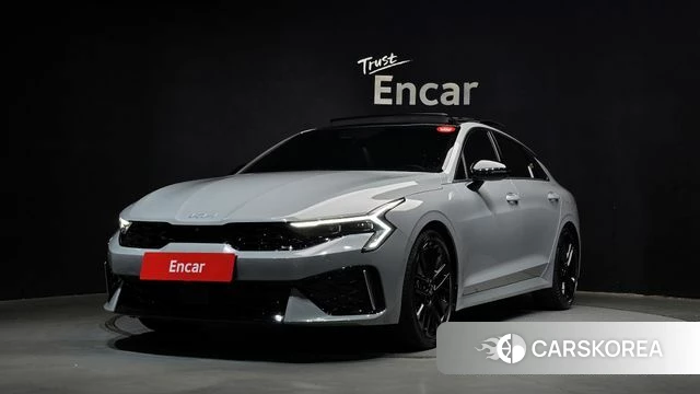 Kia The New K5 3rd generation 2024 Серебристо-серый из Кореи