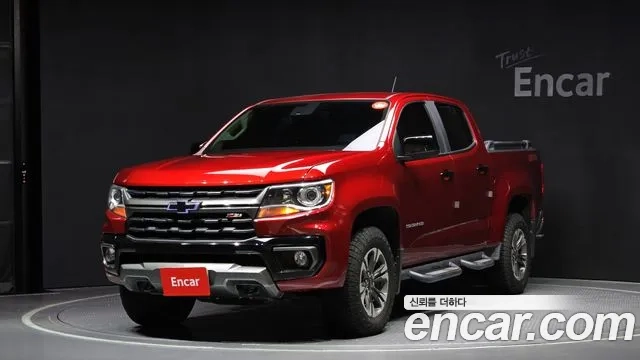 Chevrolet (GM Daewoo) Real New Colorado 2021 Красный из Кореи