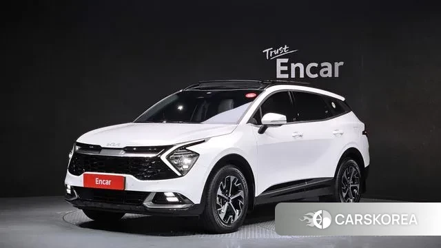 Kia Sportage 5th Generation Hybrid 2023 Белый из Кореи