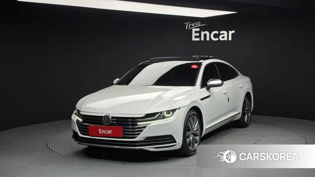 Volkswagen Arteon 2019 Белый из Кореи