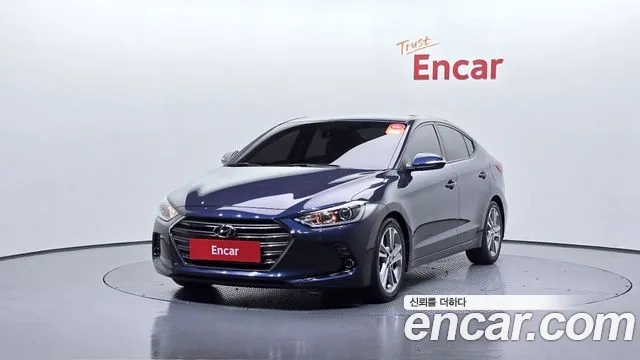 Hyundai Avante AD 2018 Синий из Кореи