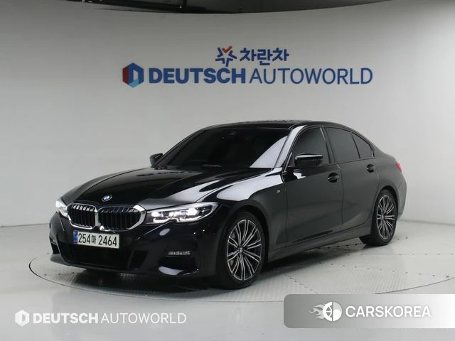 BMW 3 Series (G20) 2021 Черный из Кореи