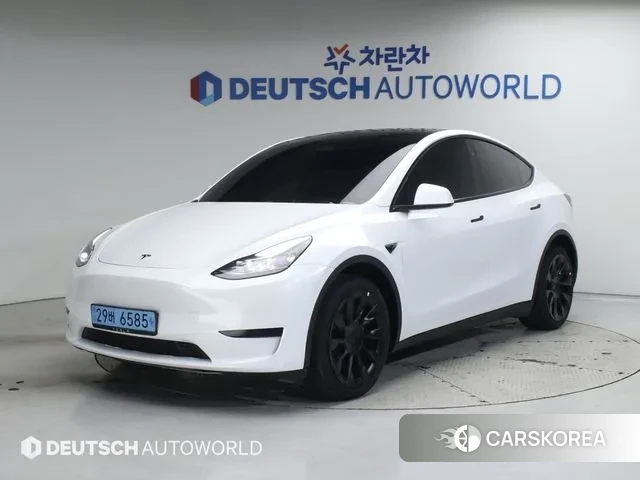 Tesla Model Y 2024 Белый из Кореи