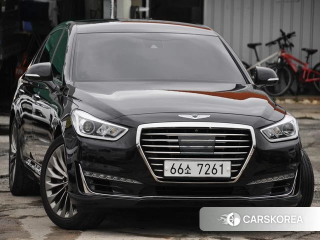Genesis EQ900 2018 Черный из Кореи