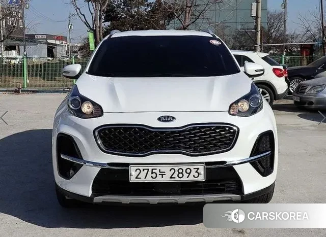 Kia Sportage The Bold 2021 Белый из Кореи