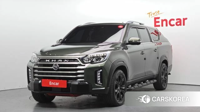 Ssangyong The New Rexton Sports Cannes 2021 Темно-зеленый из Кореи