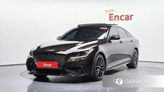 Genesis G80 2018 Коричневый из Кореи