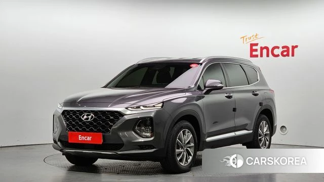 Hyundai Santa Fe TM 2020 Серый из Кореи