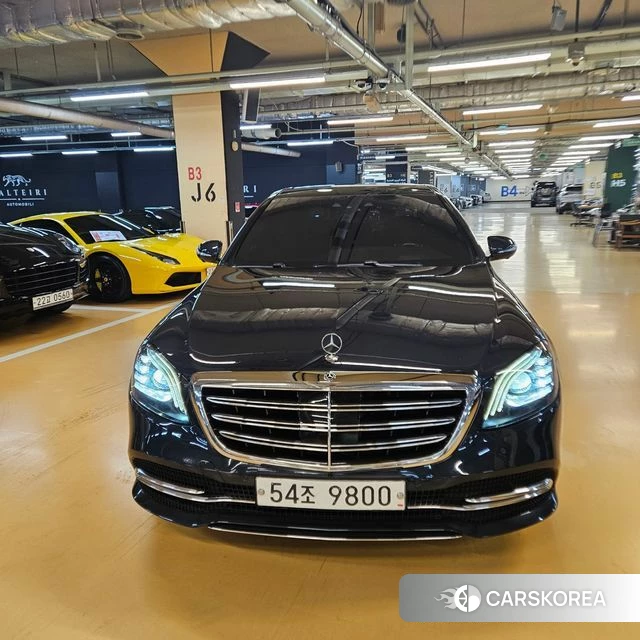 Mercedes-Benz S-Class W222 2019 Синий из Кореи