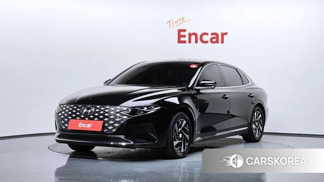 Hyundai The New Grandeur IG Hybrid 2022 Черный из Кореи