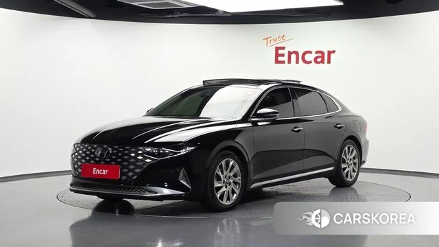 Hyundai The New Grandeur IG Hybrid 2020 Черный из Кореи