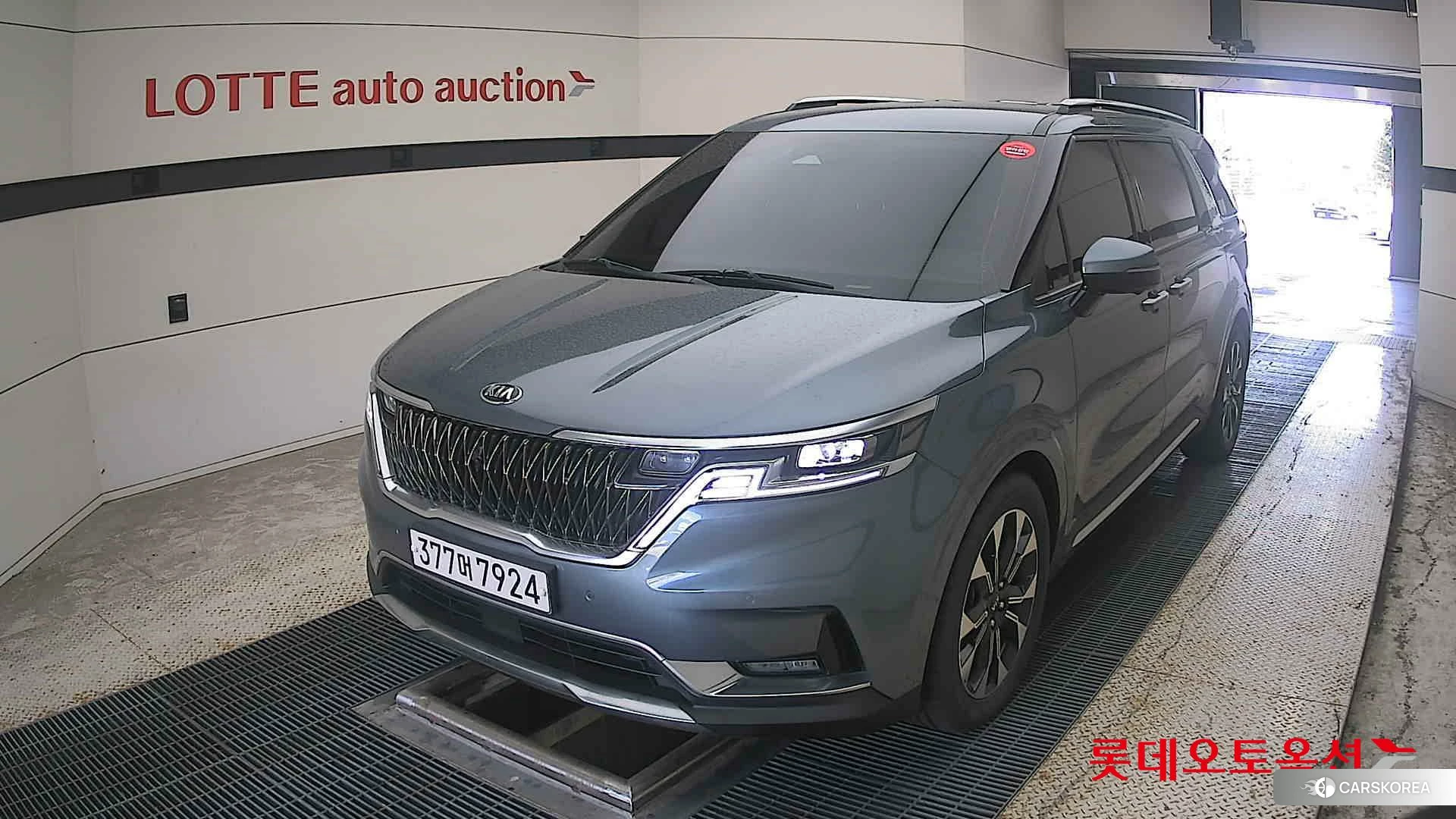 Kia Carnival 2021 Astra Blue из Кореи