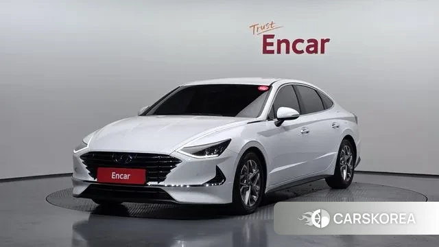 Hyundai Sonata (DN8) 2021 Белый из Кореи