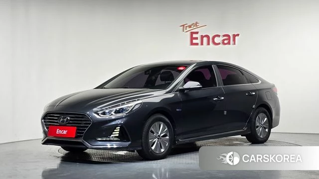 Hyundai Sonata New Rise Hybrid 2018 Серый из Кореи