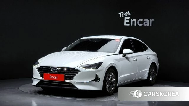 Hyundai Sonata (DN8) 2020 Белый из Кореи