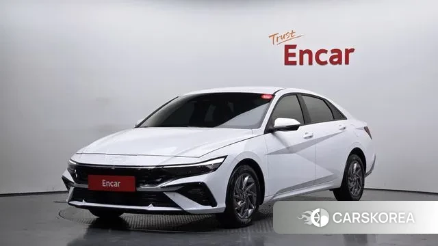 Hyundai The New Avante (CN7) 2024 Белый из Кореи