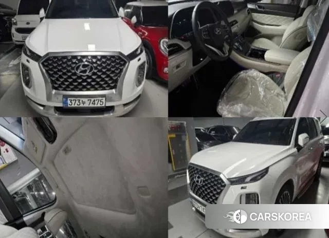 Hyundai Palisade 2020 Белый из Кореи