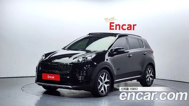 Kia Sportage 4th Generation 2018 Черный из Кореи