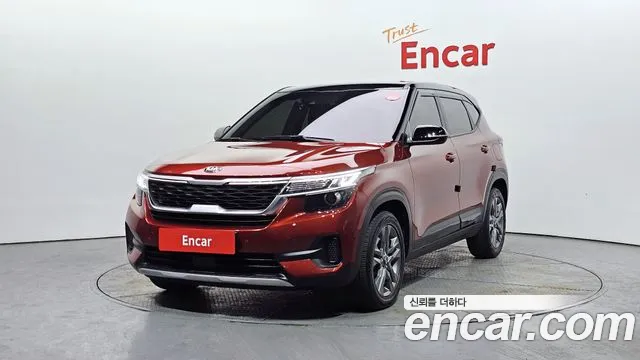 Kia Seltos 2020 Оранжевый из Кореи