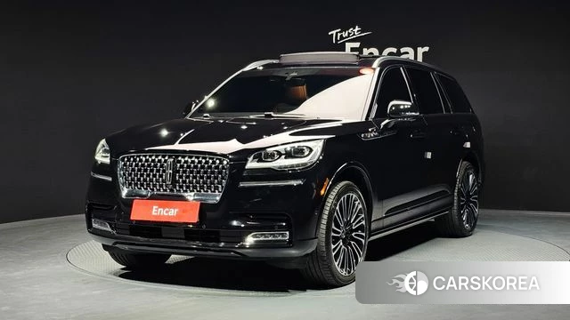 Lincoln Aviator 2nd generation 2020 Черный из Кореи