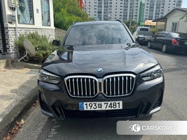 BMW X3 (G01) 2023 Черный из Кореи