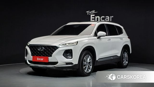 Hyundai Santa Fe TM 2019 Белый из Кореи