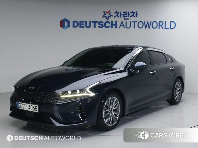 Kia K5 Hybrid 3rd Generation 2021 Синий из Кореи