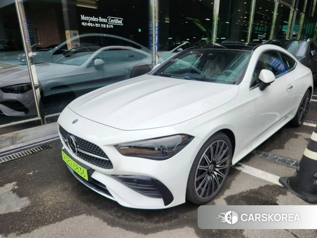 Mercedes-Benz CLE-Class C236 2025 Белый из Кореи