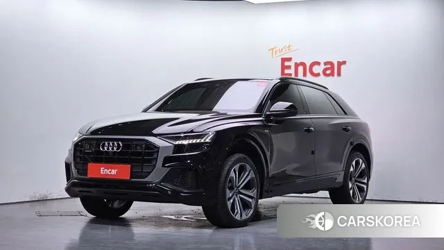 Audi Q8 (4M) 2022 Черный из Кореи