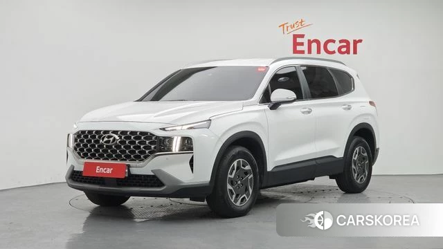 Hyundai The New Santa Fe 2022 Белый из Кореи