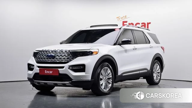 Ford Explorer 6th Generation 2020 Белый из Кореи