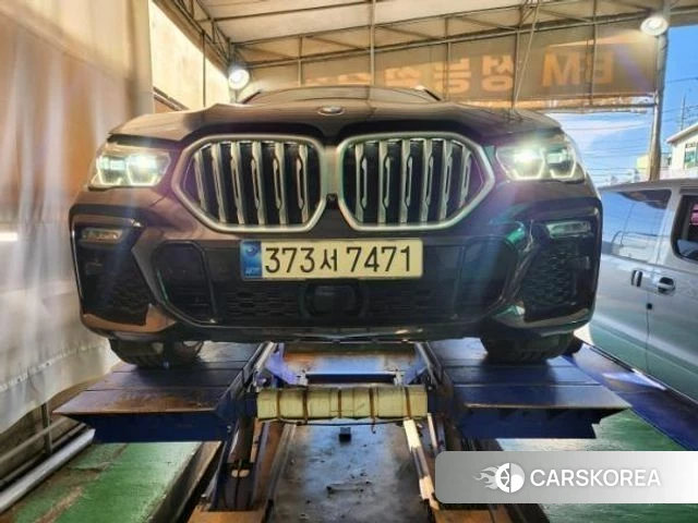 BMW X6 (G06) 2021 Черный из Кореи