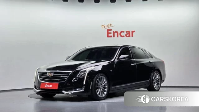 Cadillac CT6 2018 Черный из Кореи