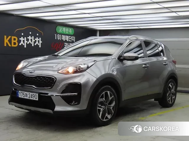 Kia Sportage The Bold 2020 Серый из Кореи