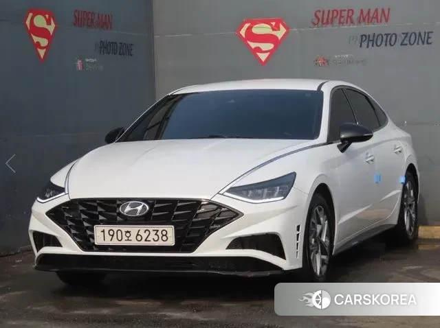 Hyundai Sonata (DN8) 2022 Белый из Кореи