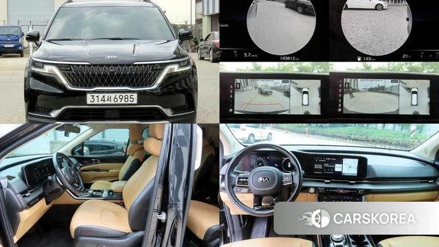 Kia Carnival 4th generation 2021 Черный из Кореи
