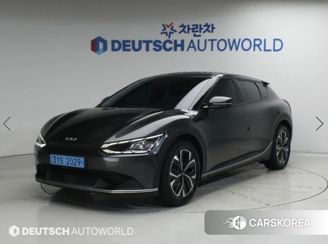 Kia EV6 2022 Серый из Кореи