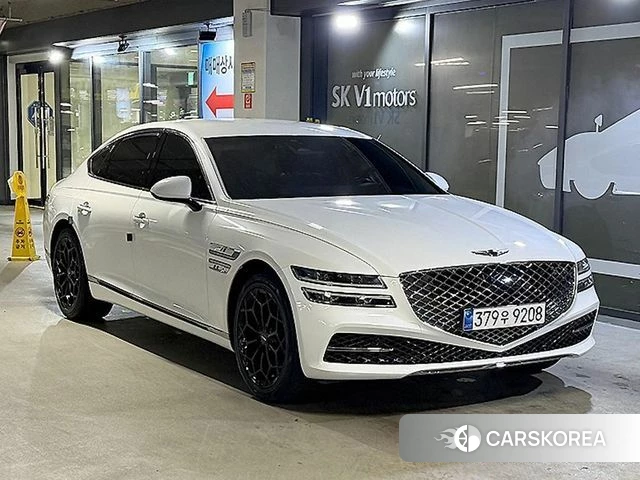 Genesis G80 (RG3) 2021 Белый из Кореи