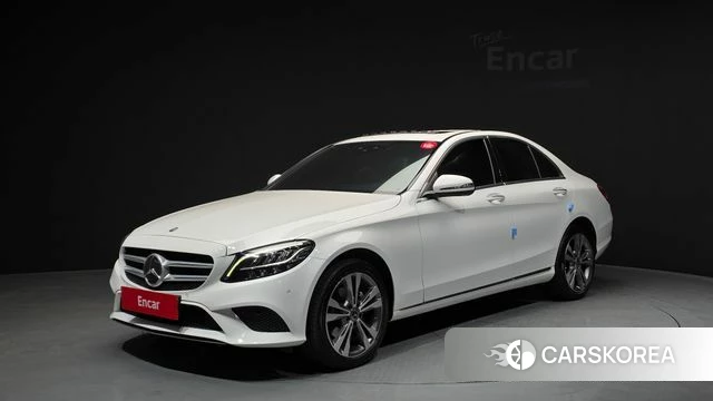 Mercedes-Benz C-Class W205 2020 Белый из Кореи