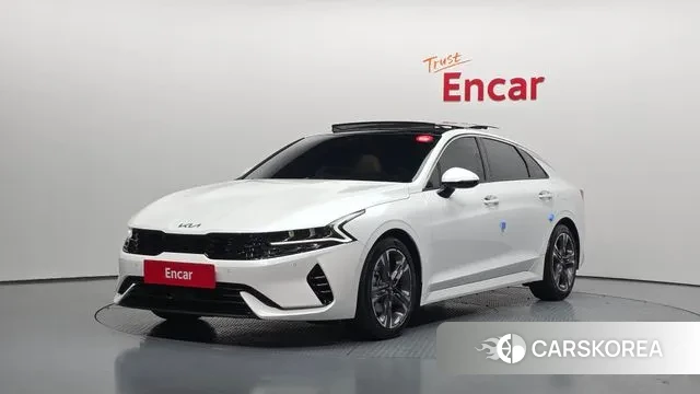 Kia K5 Hybrid 3rd Generation 2023 Белый из Кореи