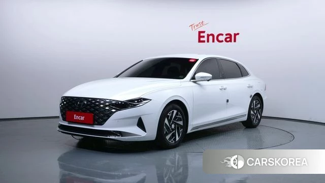 Hyundai The New Grandeur IG Hybrid 2021 Белый из Кореи